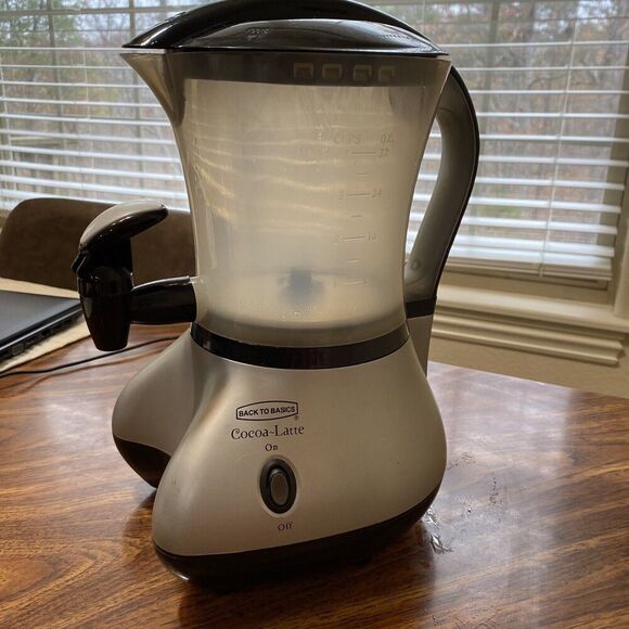 Cocoa Latte Drink Maker Back to Basics CM300BR Silver - Picture 1 of 10